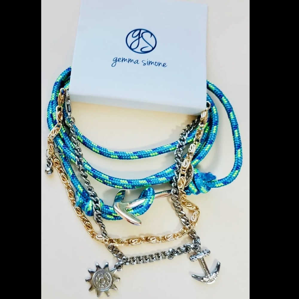 GEMMA SIMONE || Voyage Triple Layered Bracelet Set ✨NEW IN BOX✨